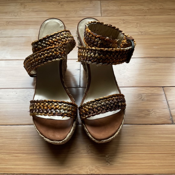 Stuart Weitzman Rafia wedges - Picture 3 of 4